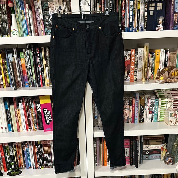 Levi’s Skinny-fit Denim Commuter Bike Pants - Picture 1 of 6